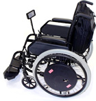 Wheelchair can detect force applied to the wheels