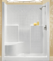 DuraCore included in Aquatic tub and showers