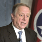 Gov. Phil Bredesen (D-TN) is concerned about healthcare reform's impact on Medicaid.