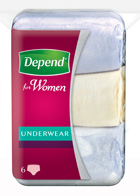 Depend Underwear to add colors and prints