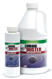 Drug Buster drug disposal system
