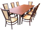 Large table helps create intimate settings