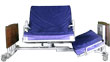 Pivoting bariatric bed released