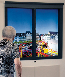 Windows create a new world for residents with dementia