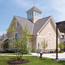 Swan Creek Chapel in Toledo, OH, is owned by Ohio Presbyterian Retirement Services.