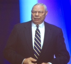 Gen. Colin Powell addressed the AHCA/NCAL annual convention
