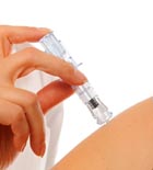 Approved influenza vaccine uses microinjection delivery system