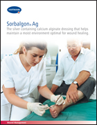 Brochure explains how wound care product works
