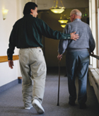 Nursing home physical restraint use drops 40%