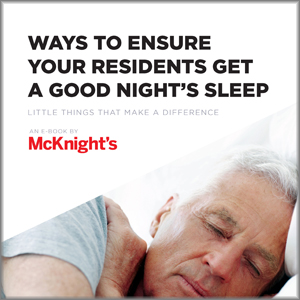 Ways to ensure your residents get a good night’s sleep