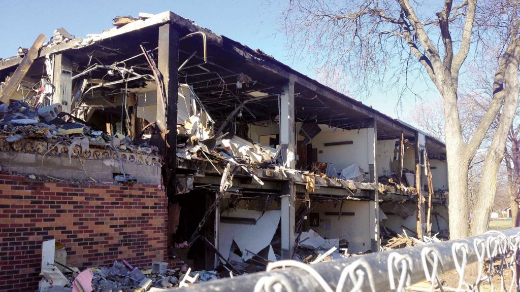 State News: City plans to seek compensation for burned out  former nursing home