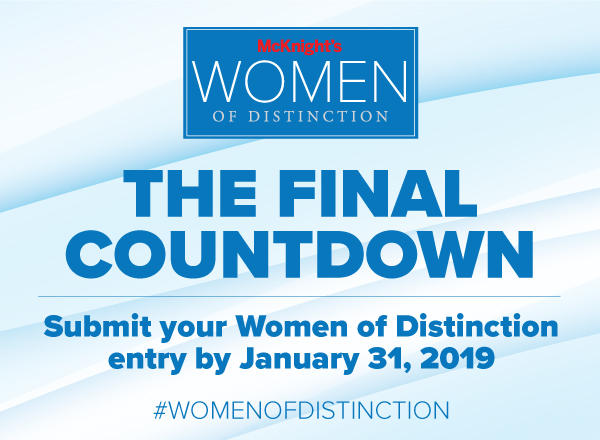 Final week for ‘Women of Distinction’ nominations