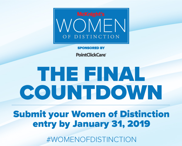 Women of Distinction sponsored by PCC, Final Countdown