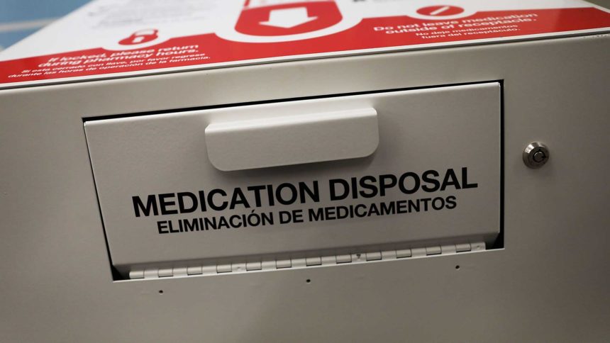 CVS offers medication disposal units