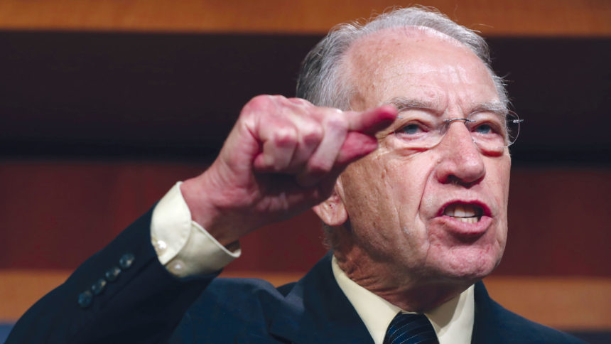 McKnight's Long-Term Care News, April 2019, page 3, Charles Grassley