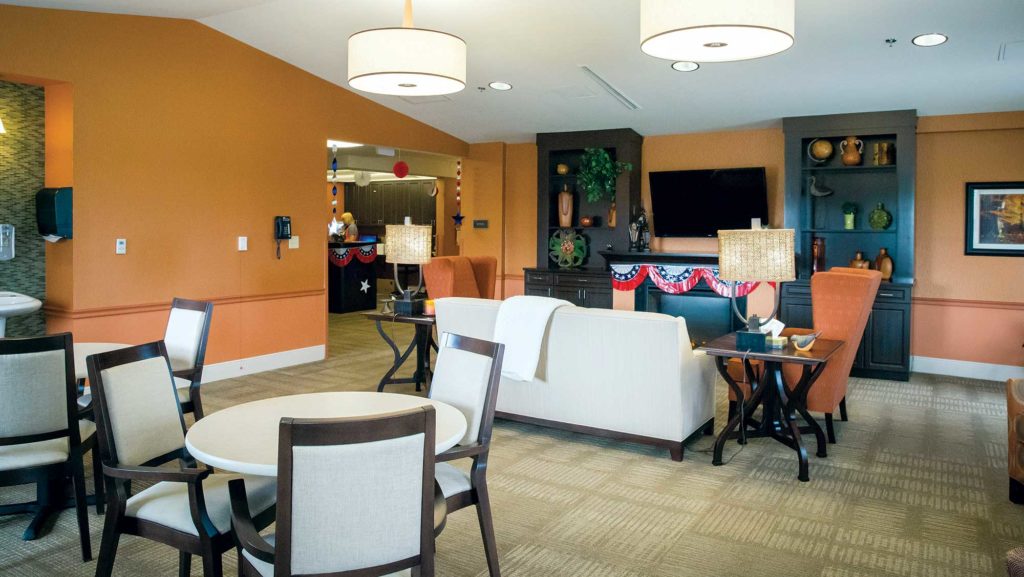Common areas earning special second looks as the heart of senior living spaces