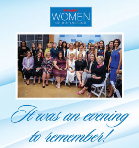 Women of Distinction awards post