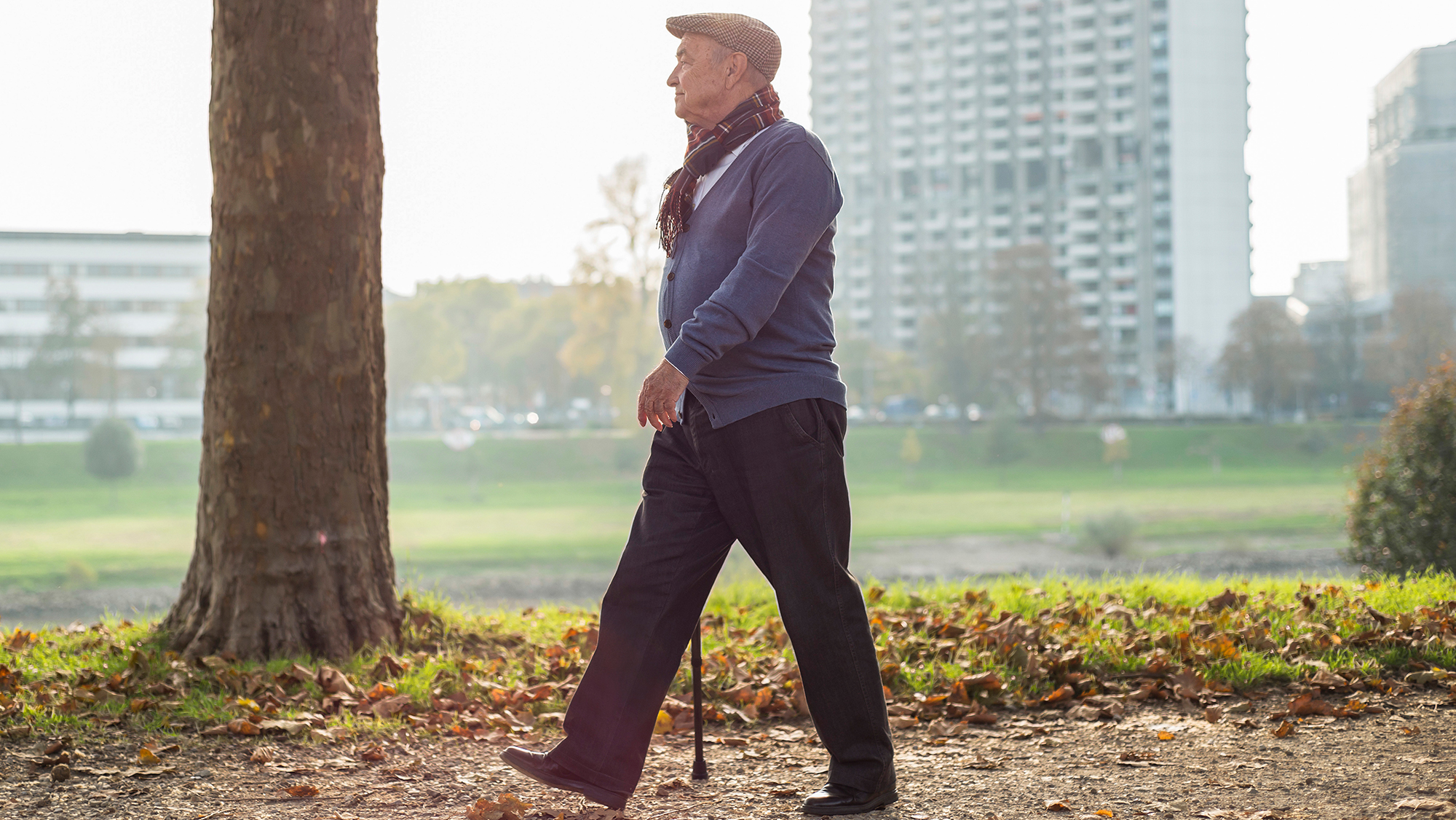 Take a walk: You'll feel a lot better in old age ...
