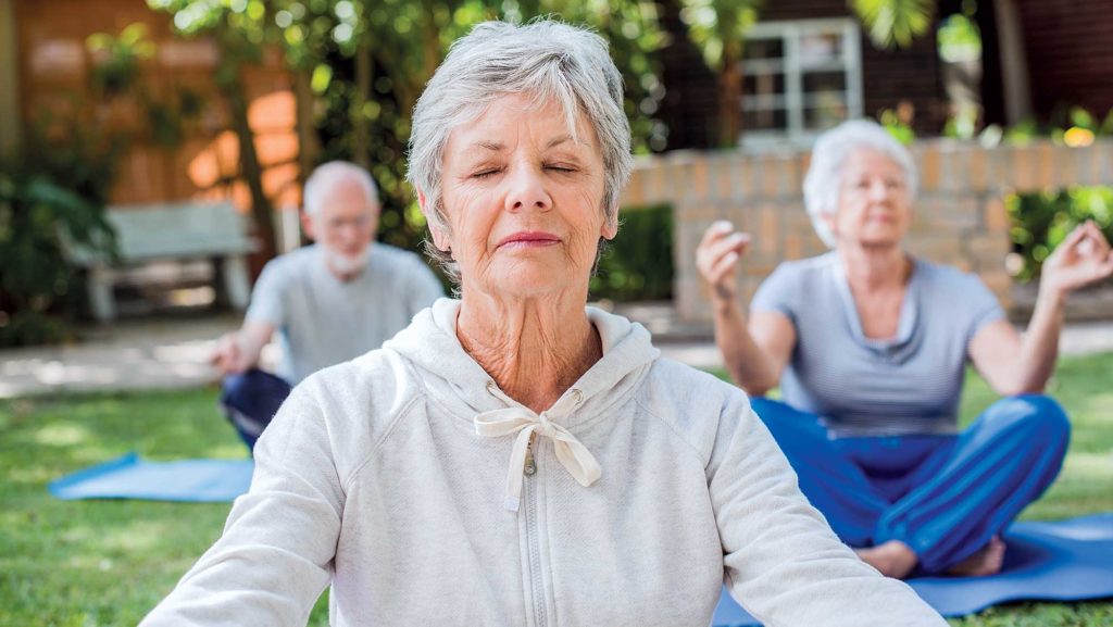 Parkinson’s patients get a mood and mobility boost with mindfulness yoga