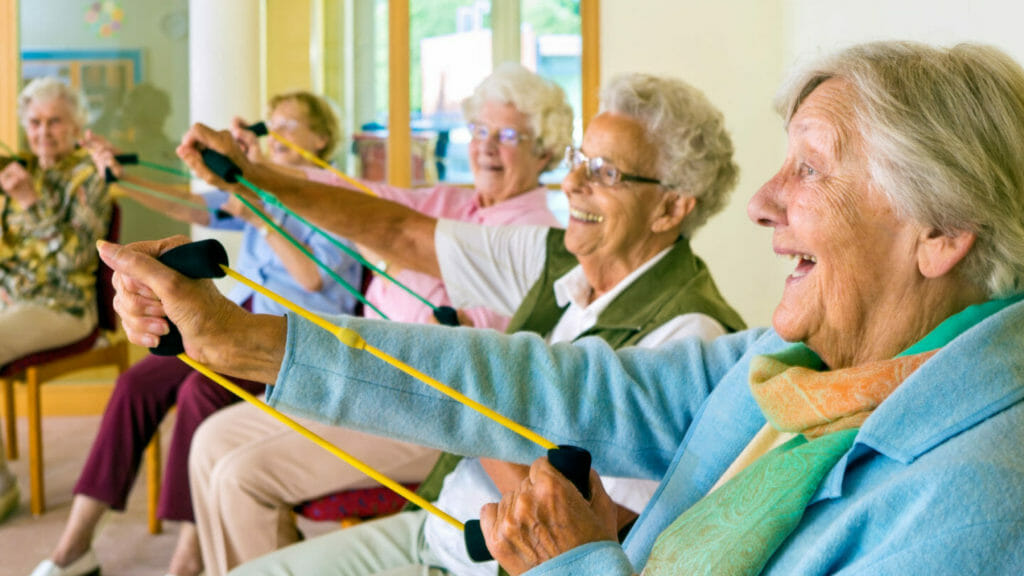 Chair-based exercise is safe and effective for nursing home residents: study