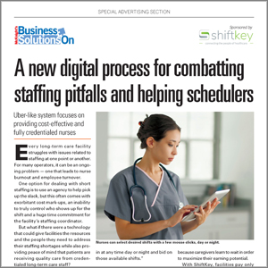 A new digital process for battling staffing pitfalls and helping schedulers