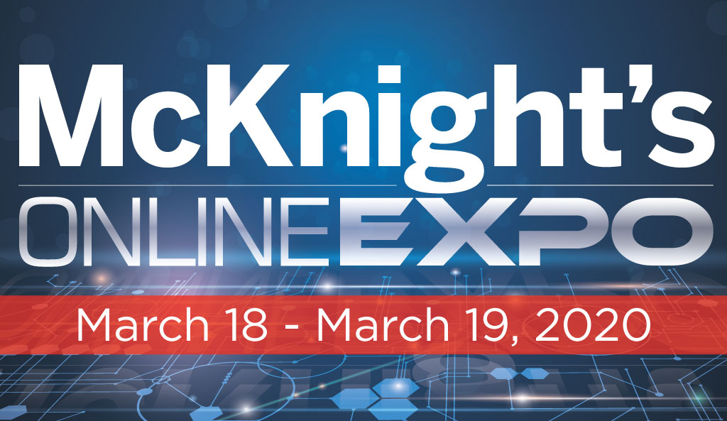 McKnight’s Online Expo starts today! Event features CE sessions on COVID-19, PDPM