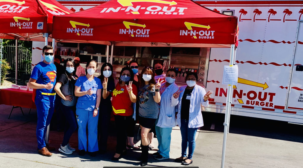 California operator thanks workers with In-N-Out cookouts