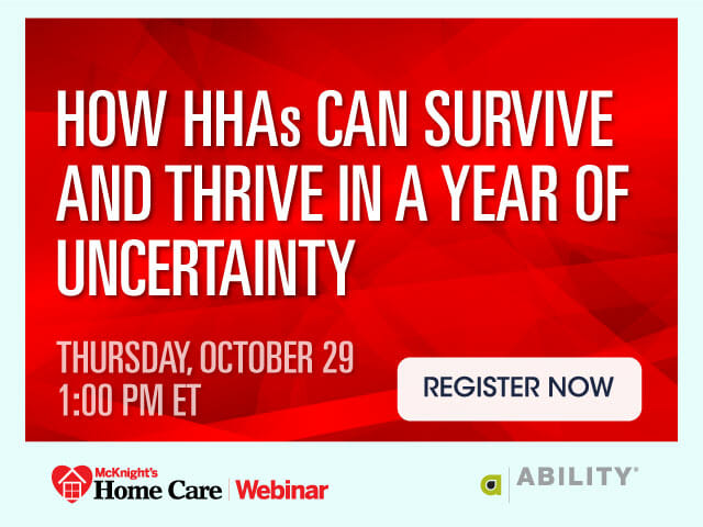 How long-term care colleagues at home health agencies can beat 2020: McKnight’s webinar