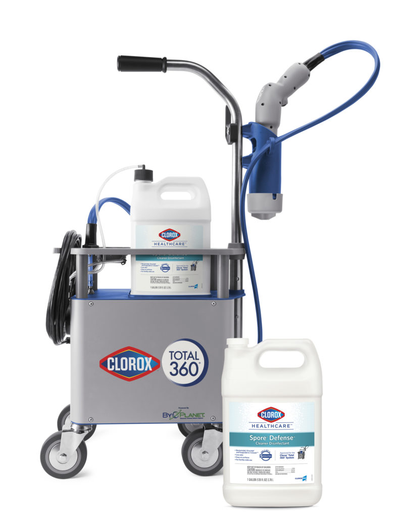 Clorox Healthcare adds first sporicidal solution for Total 360 system
