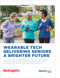 Wearable Tech Delivering Seniors a Brighter Future