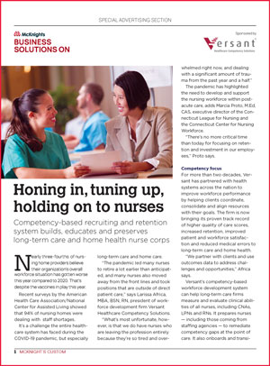 Honing in, tuning up, holding on to nurses