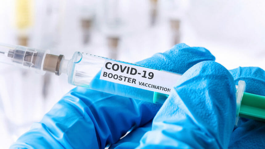 covid-19 coronavirus booster vaccination needle
