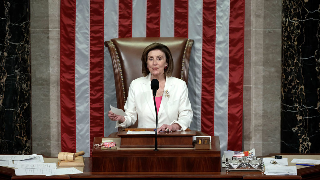 House Speaker Nancy Pelosi (D-CA)