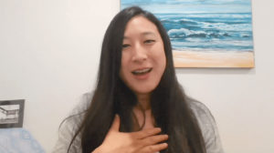 Michelle Feng speaking