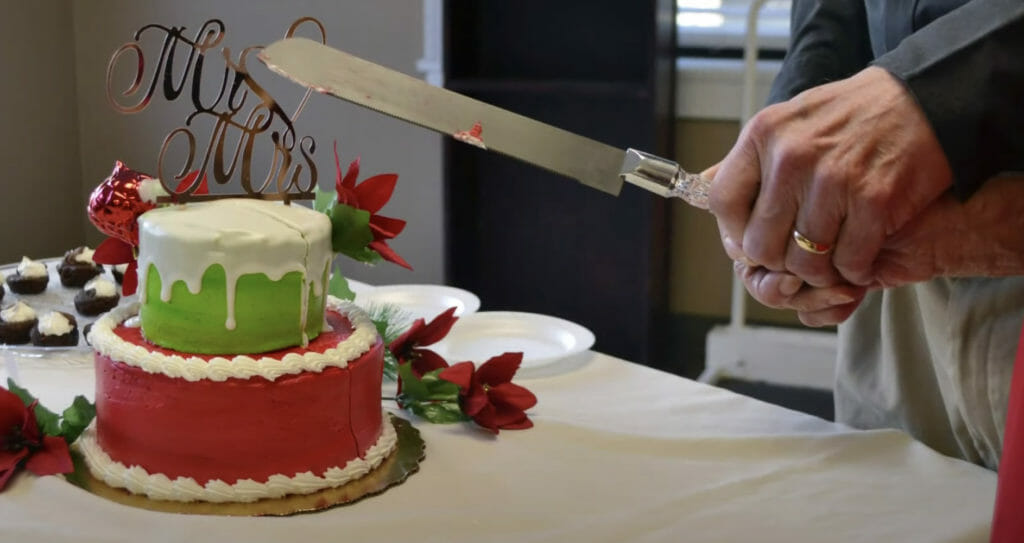 Georgia nursing home residents share sweet wedding day