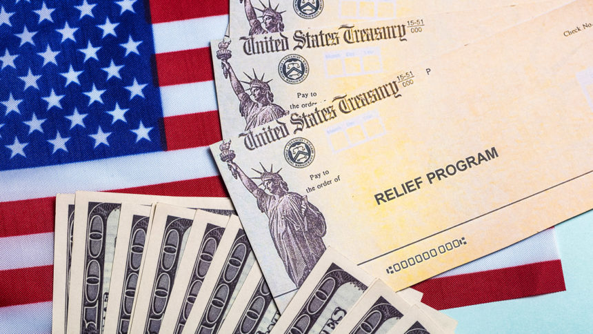 US dollars and relief program