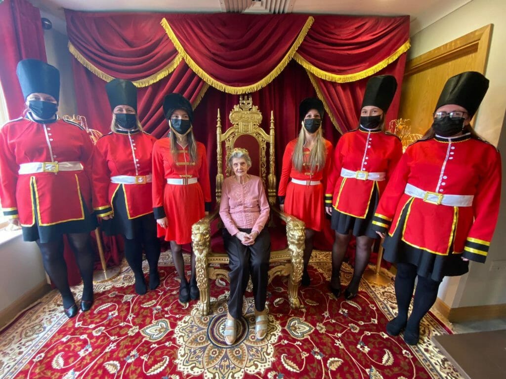 Nursing home transforms into Buckingham Palace for Queen’s jubilee