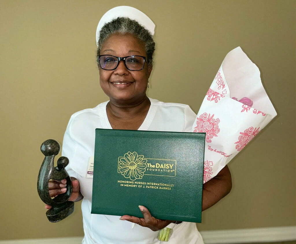 Nurse surprised by international honor