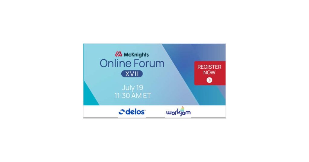 We invite you to join us for McKnight’s 17th Online Forum