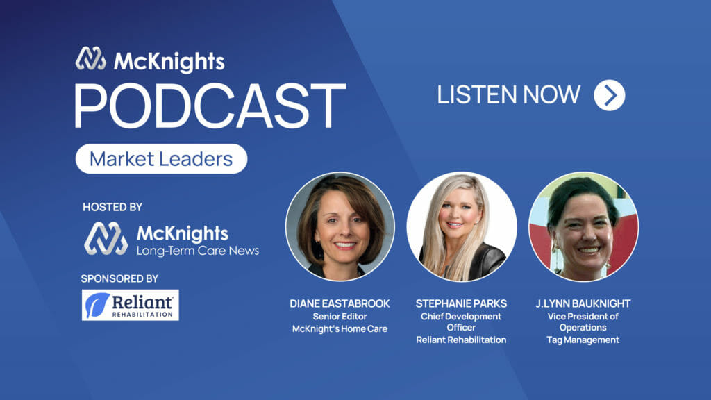 McKnight’s Market Leaders podcast: Are you getting the maximum value from your therapy department? 