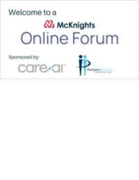 We invite you to join us for McKnight’s 19th Online Forum