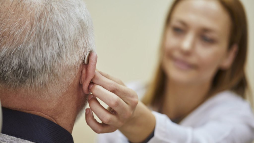 40 percent of adults with hearing loss do not inform their clinicians
