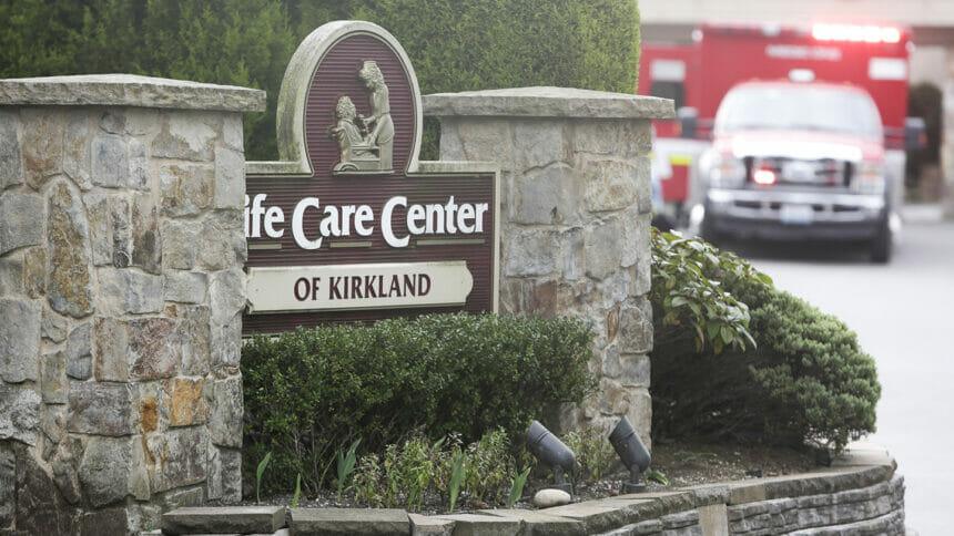 Kirkland nursing home, scene of early COVID deaths