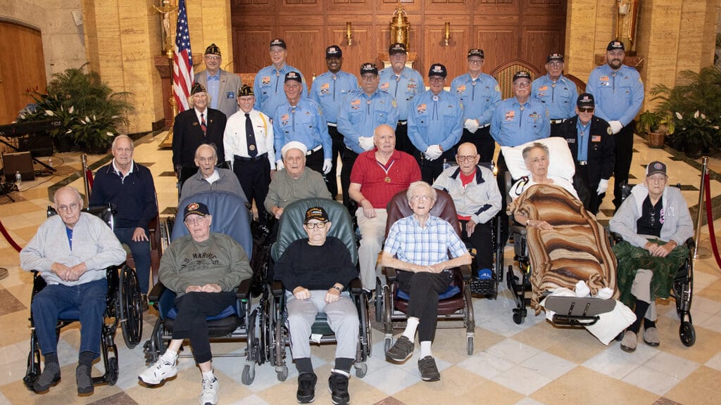 ‘Not a dry eye’ as nursing home honors 19 veterans