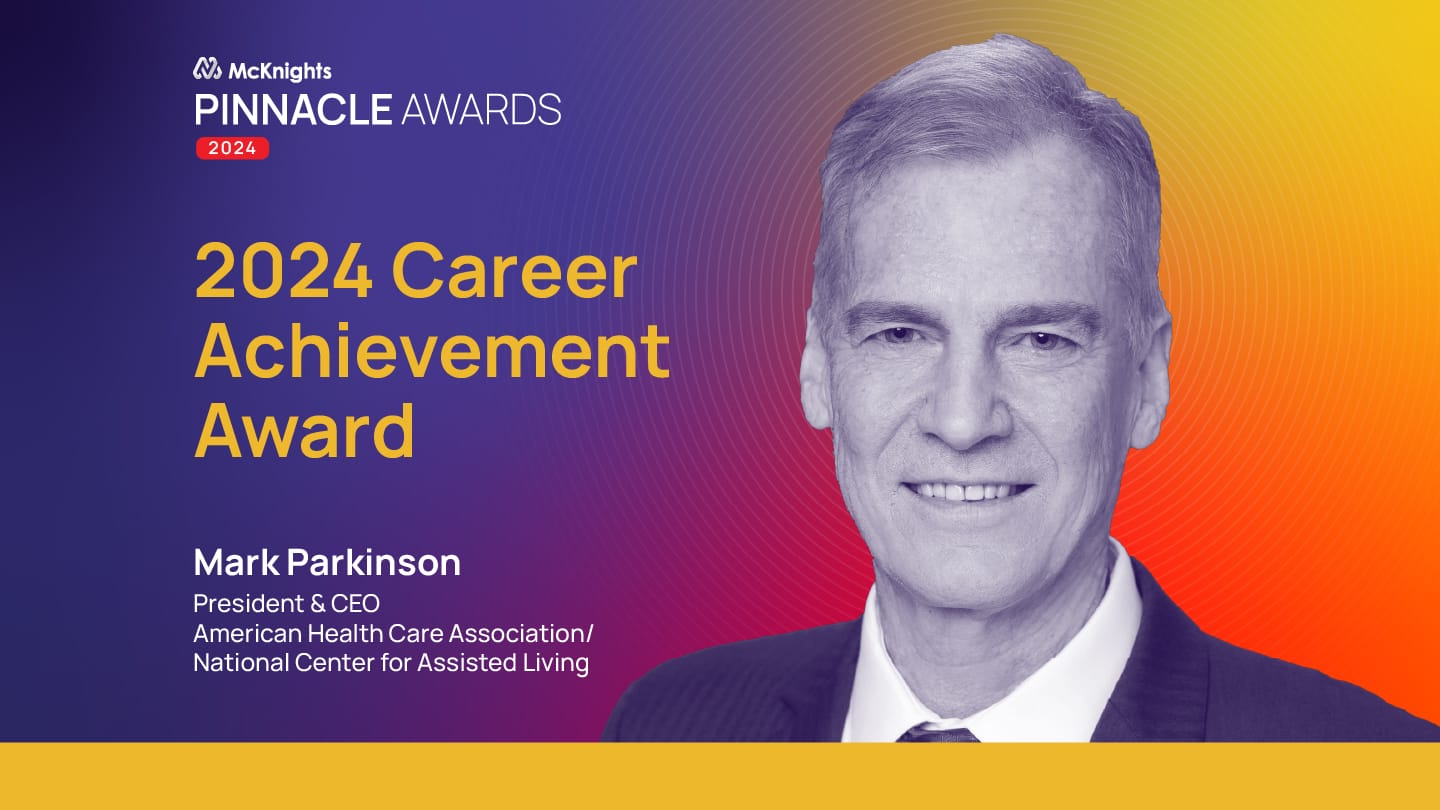 Parkinson named 2nd Annual McKnight’s Pinnacle Awards Career